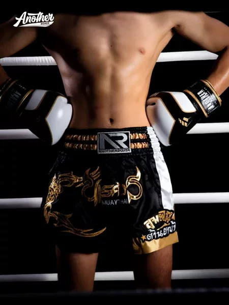 Anotherboxer Colorful Muay Thai Shorts Mixed Martial Arts Competition Shorts Muay Thai