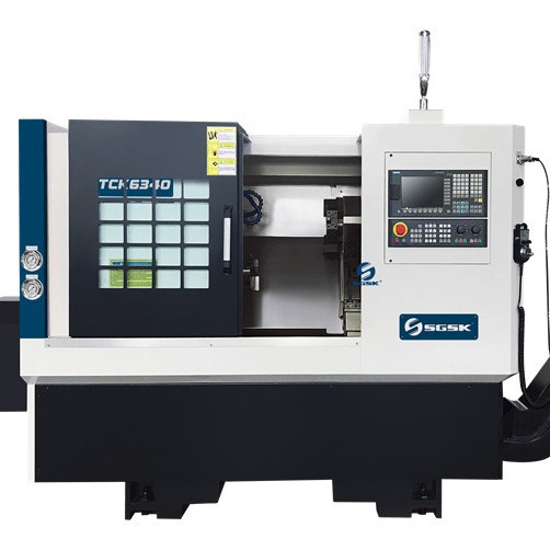 数控车床TCK6350斜床身线轨数控车床50斜轨数控车床上下料cnc车床