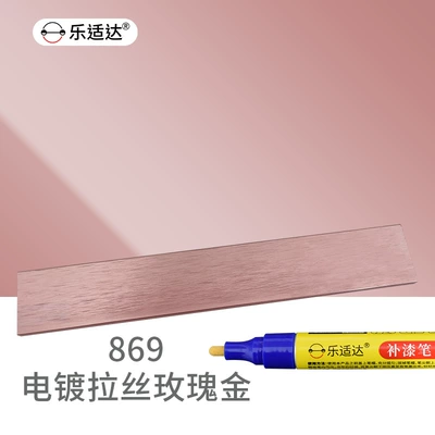 Glasses Frame Non-Chome-Plated Repair Avtomobil boya qələmləri - 869-electroplated-brushed-rose-gold