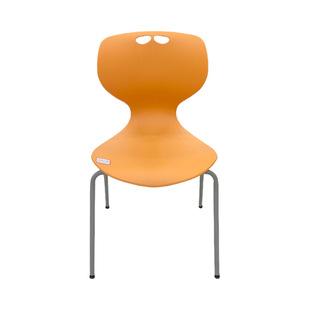 Company Employee Canteen One-Piece Fast Food Training Chair School Canteen Dining Chair Student Restaurant Four-Person Dining Table Chair