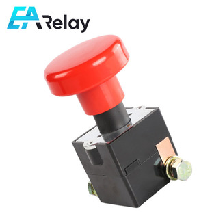 125A emergency power-off switch mushroom head button switch forklift emergency stop switch