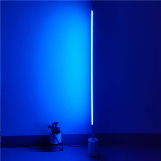 厂家生产LED落地灯时尚简约书房装饰灯北欧创意个性氛围RGB角落灯