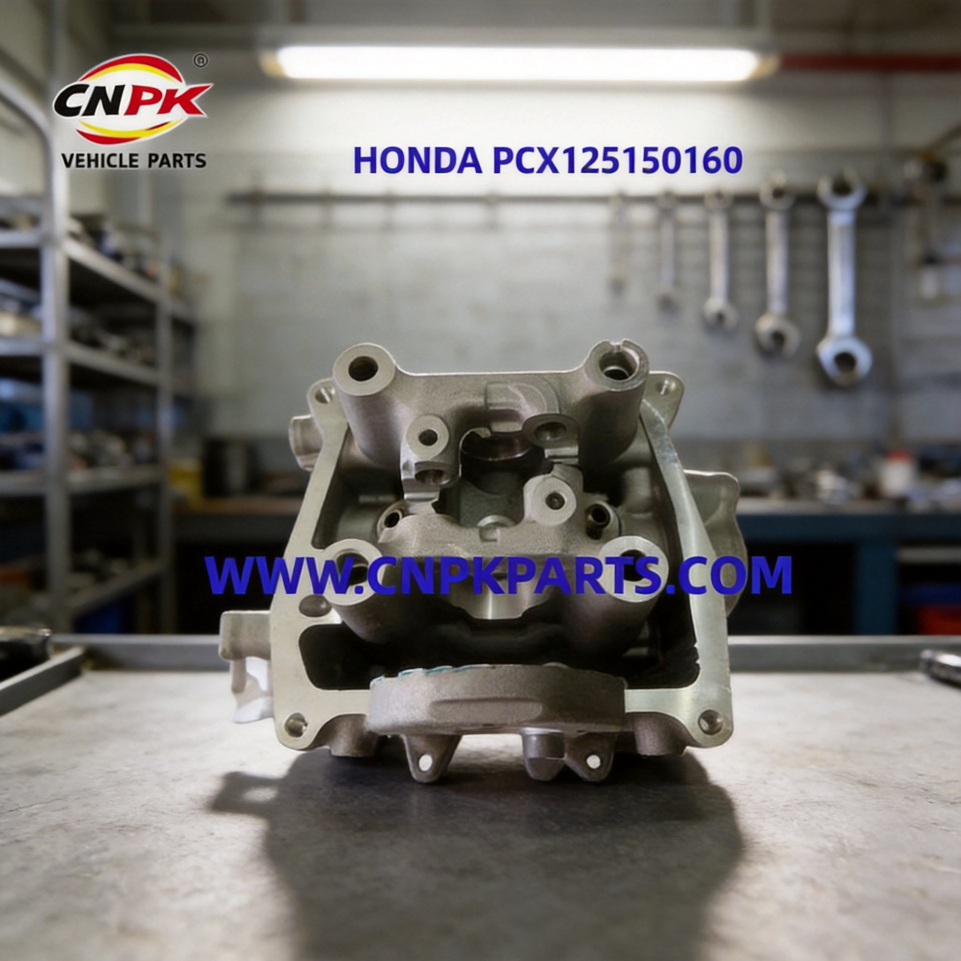 PCX125 PCX150 PCX160 engine cylinder head assembly, water-cooled scooter replacement parts, for international markets