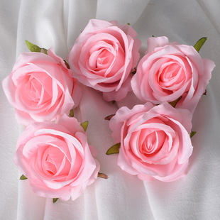 Simulation Rose head Wedding decoration Flower wall arches artificial silk flower material wholesale Little Paris