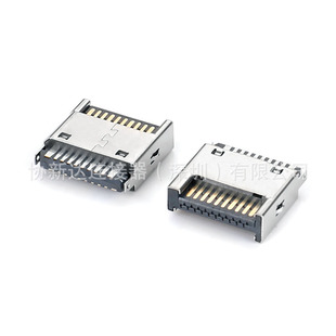 �A��ʽTYPE E���^ 20PIN IDC KEY���^ �A��1.2MM �L��8.6/10.9MM