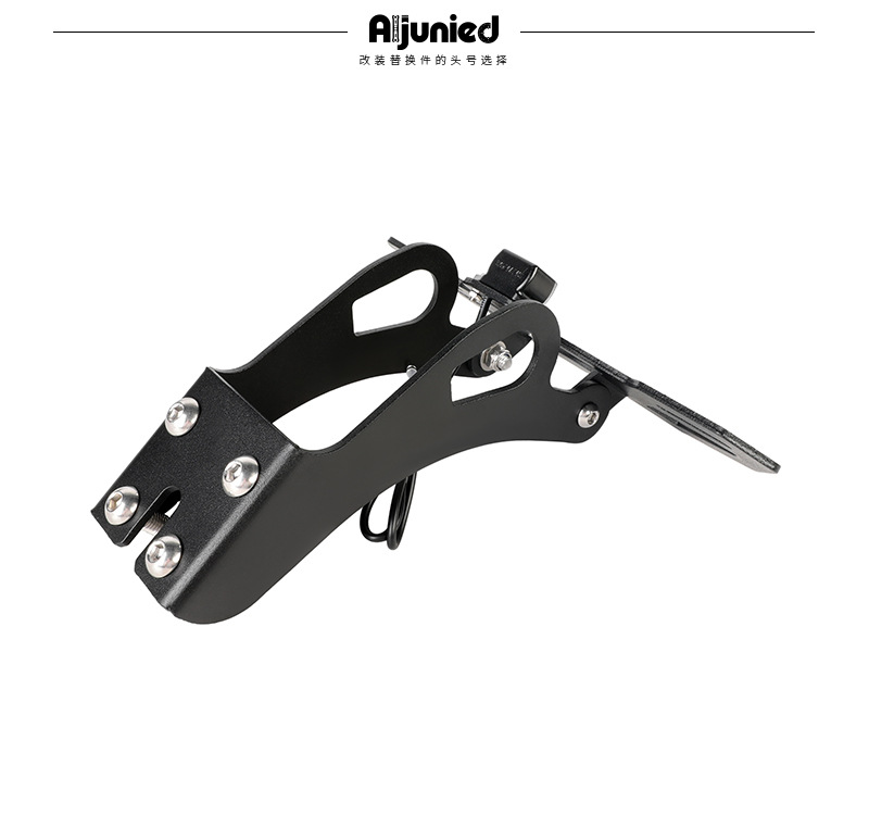 Suitable for Kawasaki Ninja Zx-25Rr Zx4R License Plate Frame Modification Short Tail Rear Wing Fender License Plate Holder