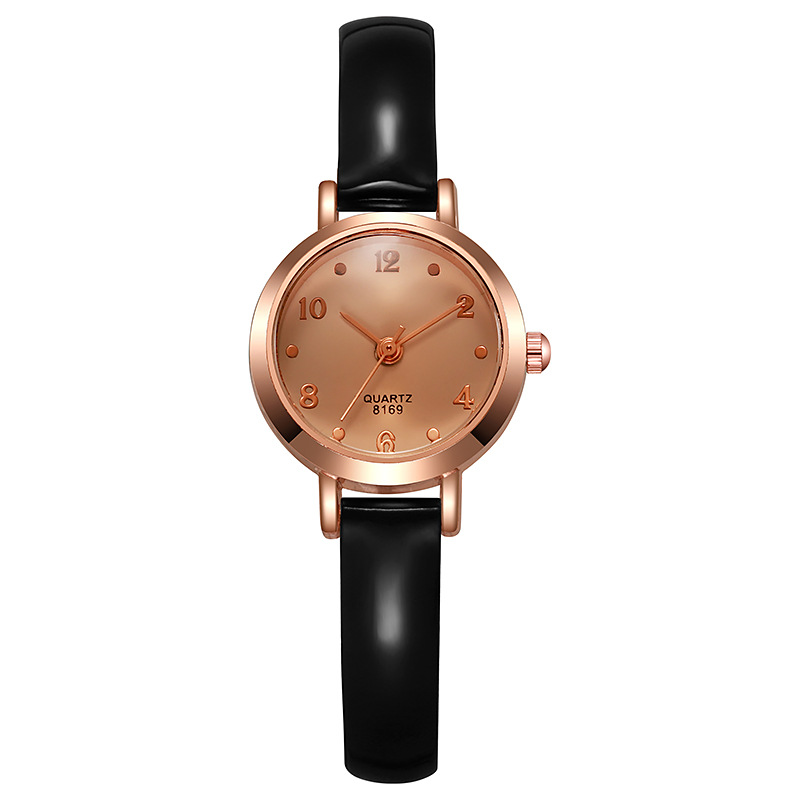 Disco mini temperamento simple y compacto temperamento casual versátil reloj de nicho de chicas relojes de estudiantes al por mayor