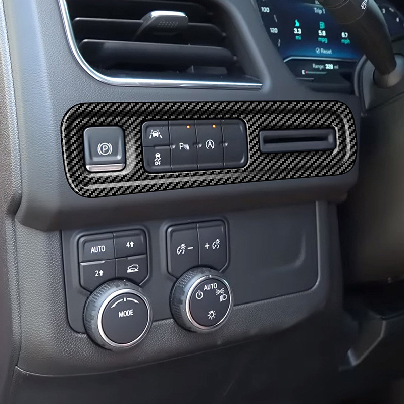 23 CHEVROLET SAABAN 교외 스티어링 휠 유리 스위치 공기 출구 버튼 프레임 내부에 적합