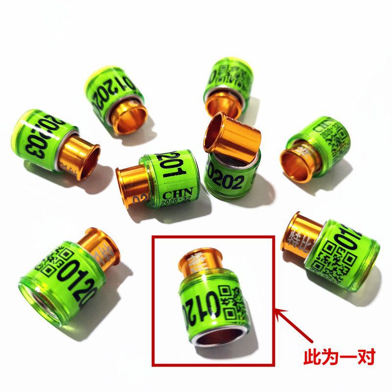 2025年特比对环统一信鸽脚环鸽子用品正规中环私环钉做