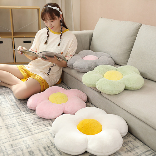 Adorable flower seat cushion sun petal pillow office back cushion student chair butt cushion bedroom floor tatami