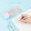 Guangbo Stationery KT86388-6 Press the motion neutral pens PVC box signature writing labeling bead pen