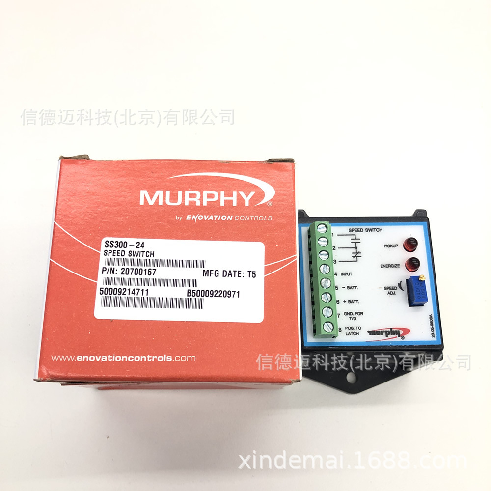 Murphy摩菲 SS300-24 ，20700167 电子速度开关