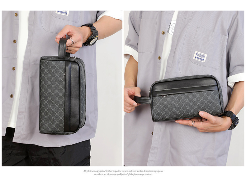 Trendy Mens Toiletry Bag For Travel - Stylish Large Capacity Clutch_voghion.com