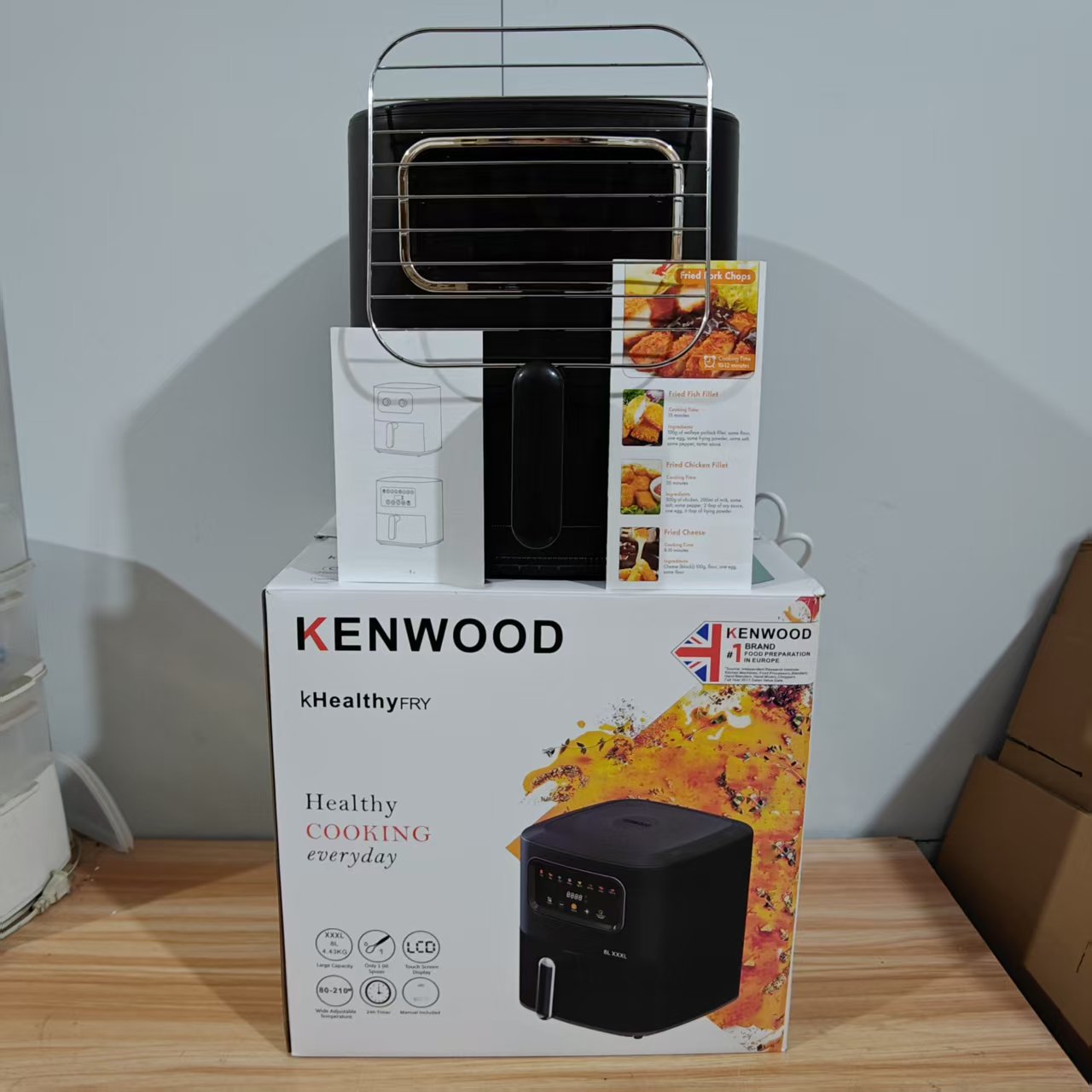 25 Models of Cross-Border Air Fryers, 10L Large Capacity Household Visual Multi-Functional Electric Fryer, French Fries Machine