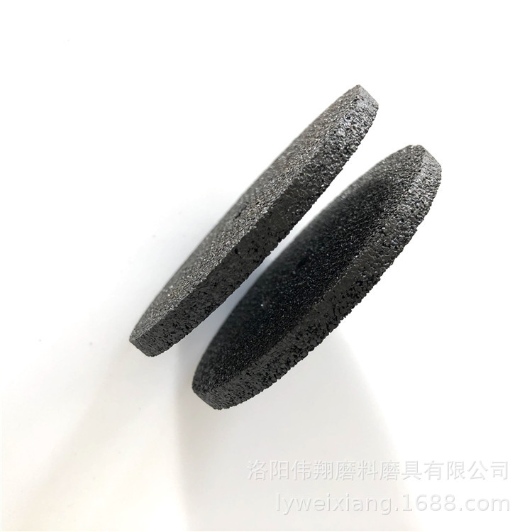 80x6x6mm伟翔款磨具 棕刚玉材质小孔径单网铸件打磨片砂轮片