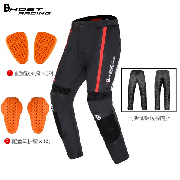 Devil Racing Motorcycle Riding Pants Men's Motorcycle Crash Pants Warm Windproof Four Seasons Gear
