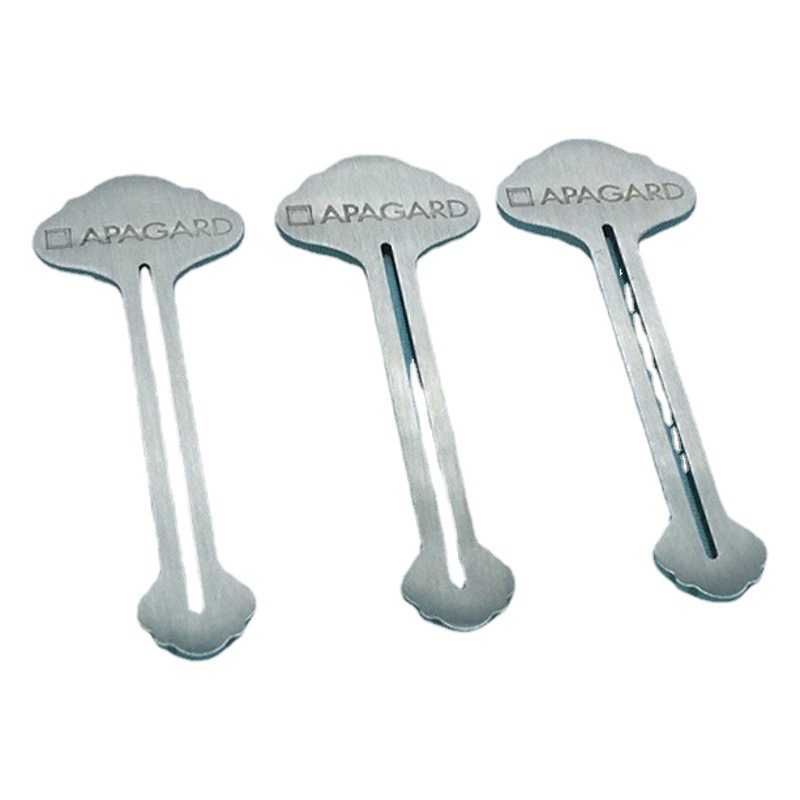 Stainless steel toothpaste squeezer Manual Metal Cosmetics toothpaste squeezer hair color cream pigment toothpaste clip