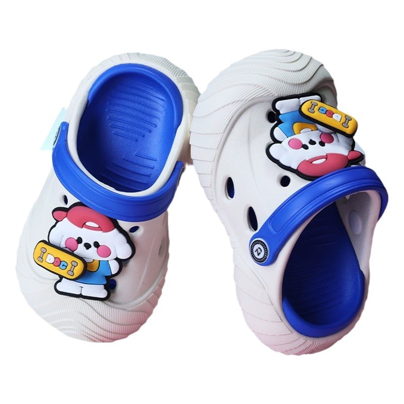 Детские тапочки для девочек пещерные туфли Летняя принцесса для детей в помещении дома нескользящие милые 2024 новые холодные тапочки