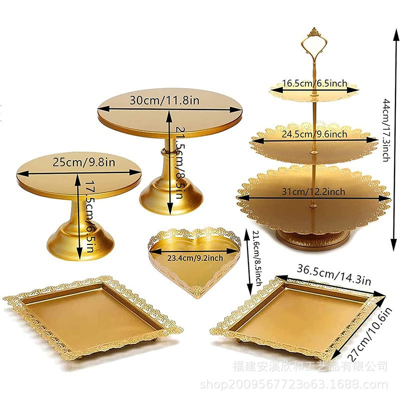 Tabla de postres estante de exhibición estante de pasteles de postre bandeja de pasteles de comida fría estante de mesa de descanso estante de té de la tarde estante de refrigerio