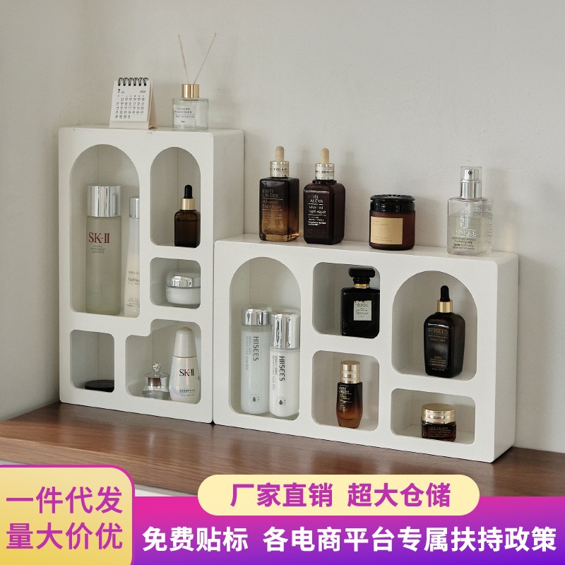 Cross-Border French-Style Entryway Cabinet, Living Room Decorative Cabinet, Simple Household Storage Cabinet, Storage Rack, Aromatherapy and Cosmetics Storage Rack