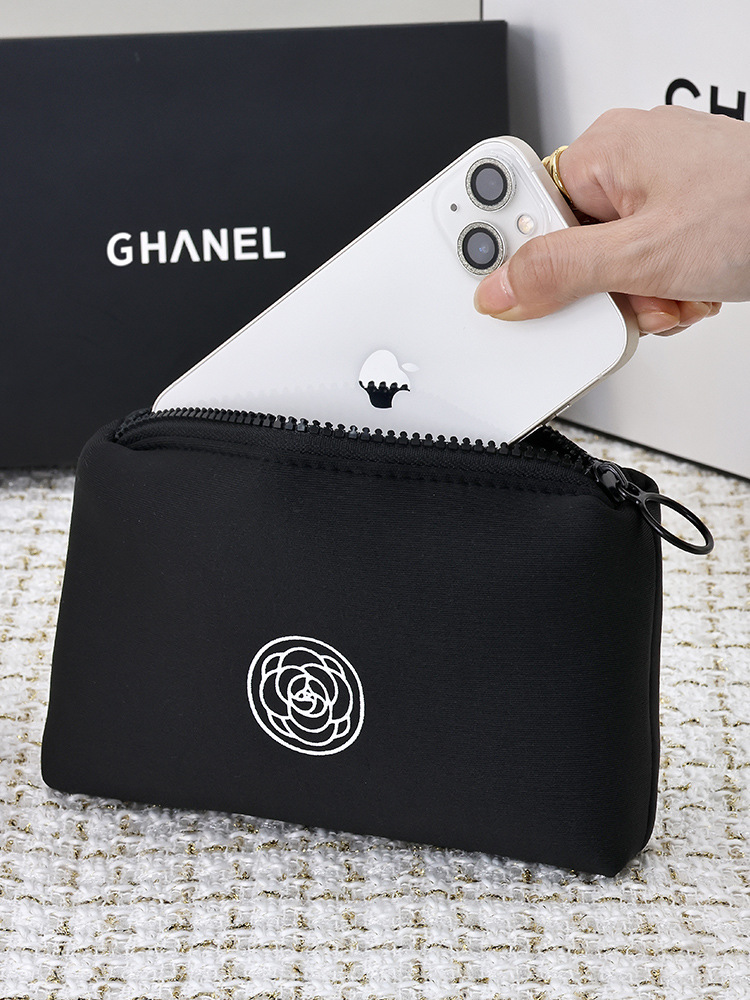 Bolso para teléfono móvil Camellia nuevo estilo de alta gama teléfono móvil portátil pequeño reloj llave mano maquillaje bolsa de almacenamiento de viaje