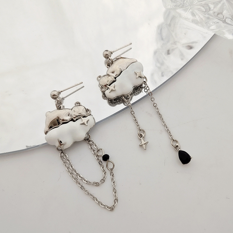Fashion Clouds Alloy Plating Womenu0027S Drop Earrings 1 Pair