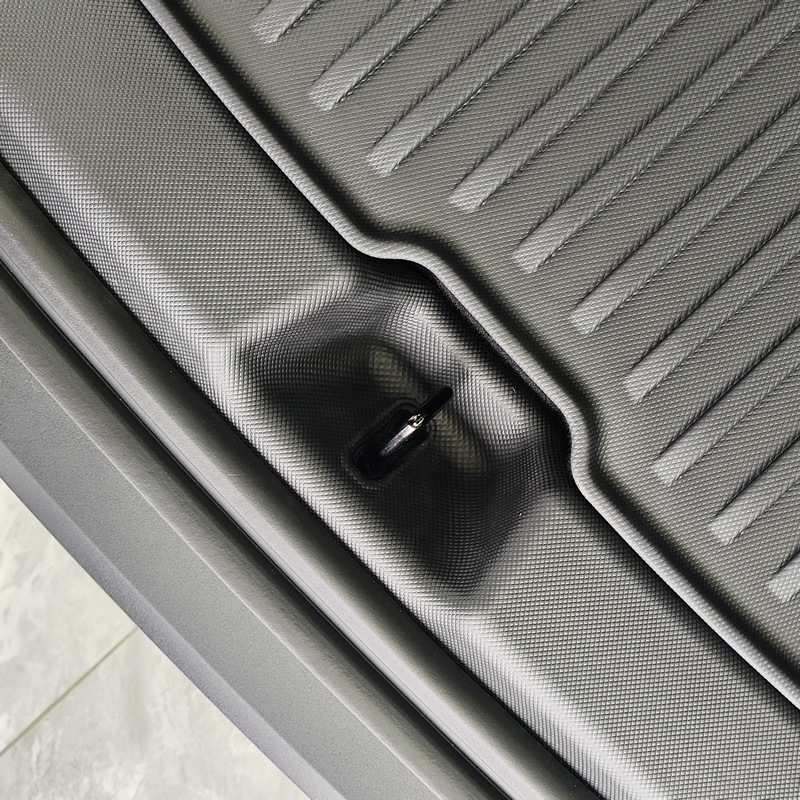 Suitable for Tesla 25 New Version Model Y Integrated Trunk Mats, Front and Rear Trunk Mats Accessories Modification