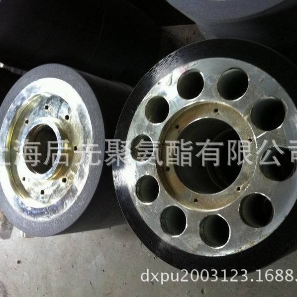 高承载重型聚氨酯滚轮加工聚氨酯包胶轮聚氨酯轮