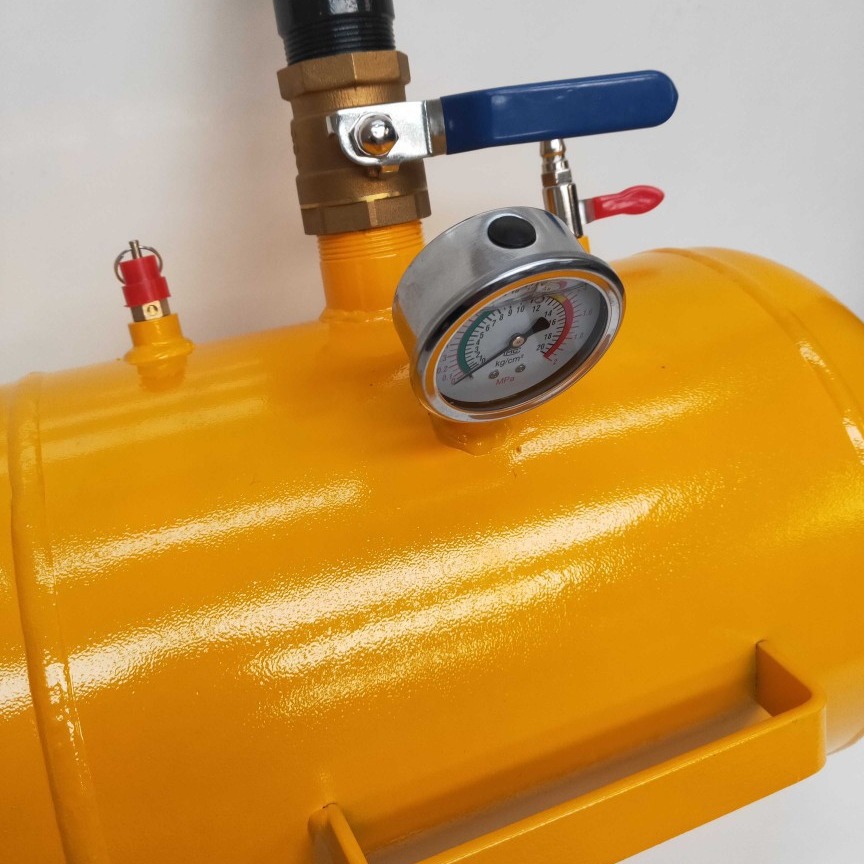 Fabricante mayorista de procesamiento por lotes de neumáticos tanque de presión de explosión sellador de carga de automóviles camiones tranvía herramientas de explosión