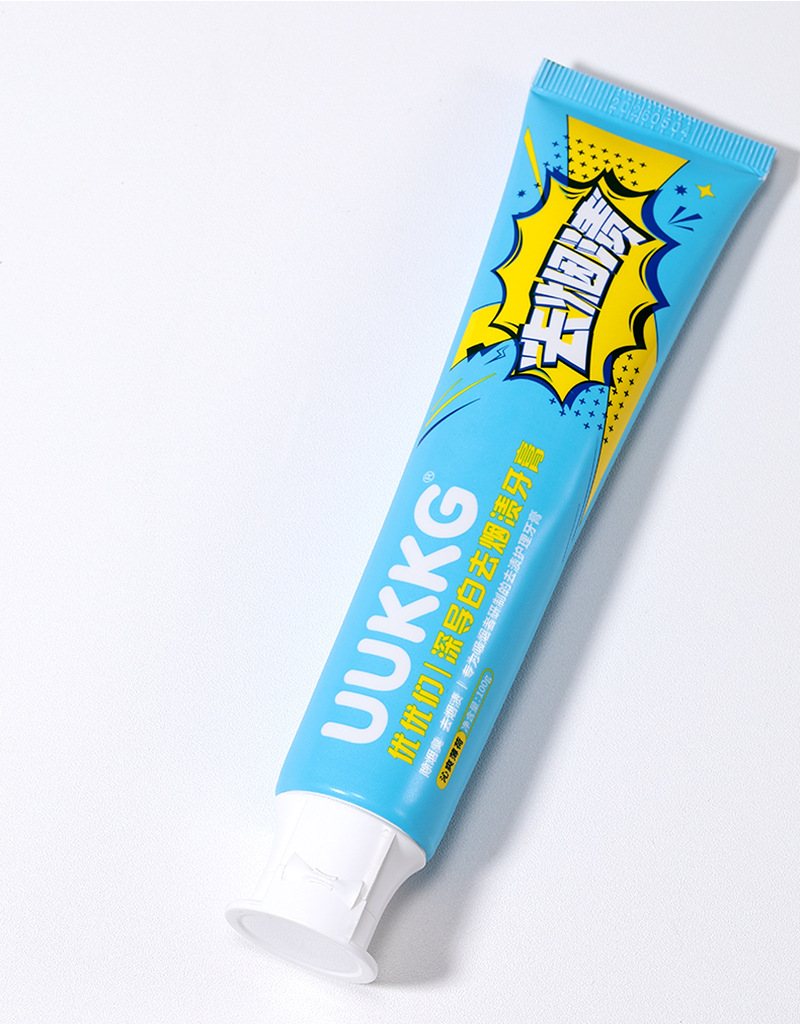 UUKKG Youyoumen Whitening Tooth Stain and Tobacco Stain Removal Toothpaste Freshening Breath Probiotic Refreshing Mint Toothpaste 100g undefined