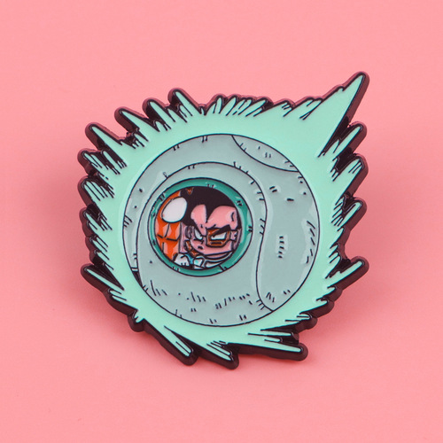 悟空动漫神龙胸章徽章服装背包饰品合金配饰别针滴油胸针跨境热销