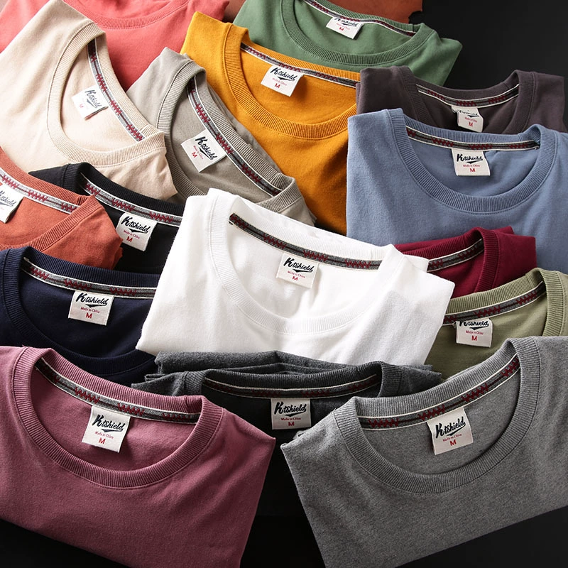 Ткань поднимется и! Мягкая восковая, приятная для кожи, тщательная работа, Фабрика мужской одежды Mao, Простой стандартный хвост, куртка-футболка с короткими рукавами