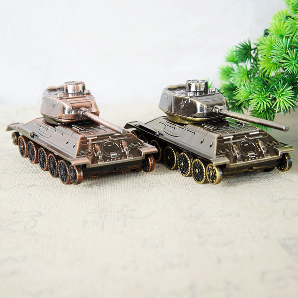 Brand wholesale alloy tank simulation with wheel model metal crafts…