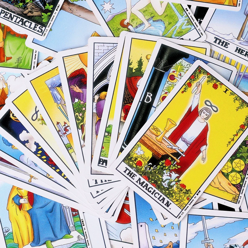 Популярная версия моркови? Нет, здесь нужно сохранить смысл: «Carrot Popular Version Classic Tarot Cards, Beginners of Beginners, Vettevetrot Tarot Cards Full Set Taluo»