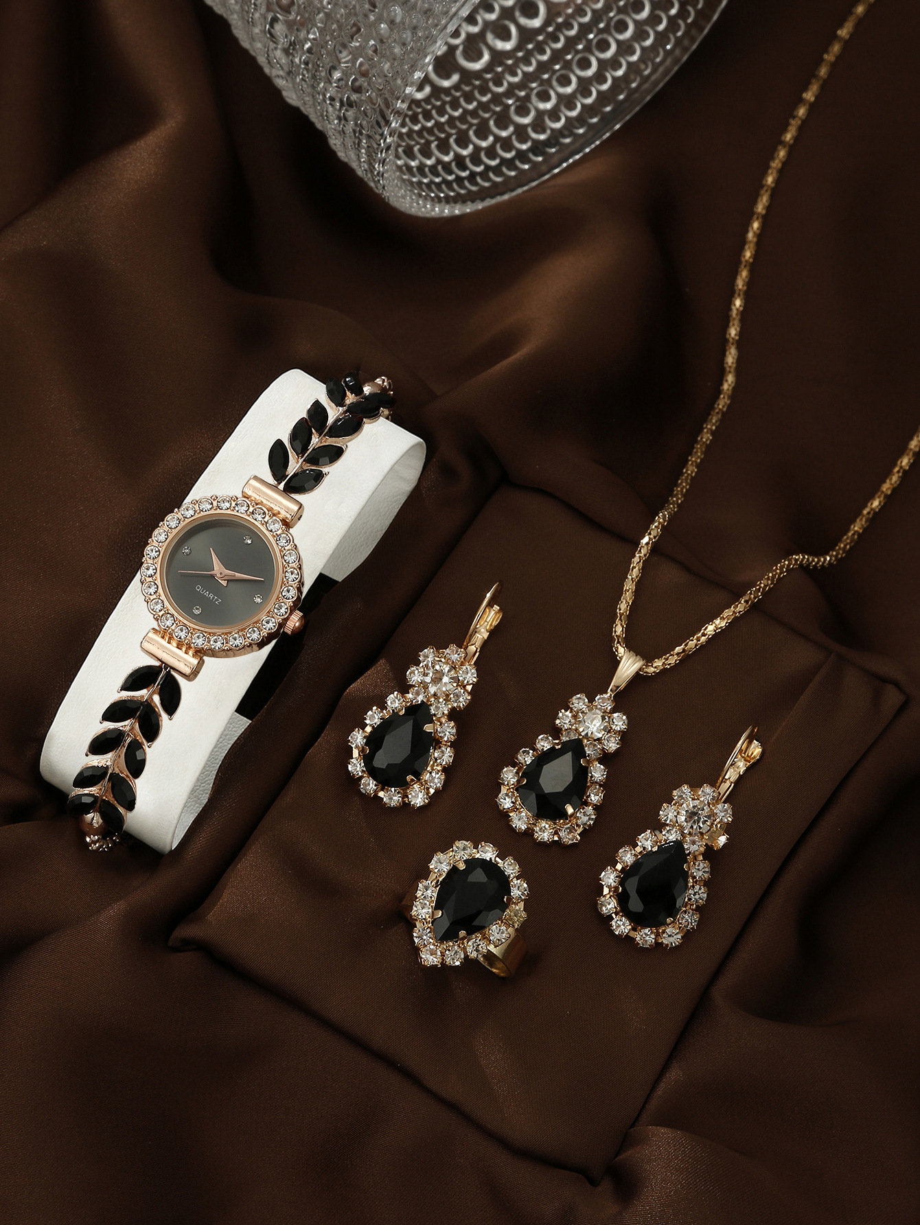 Pointer Display Type Casual Solid Color Buckle Quartz Watch Women's Watches