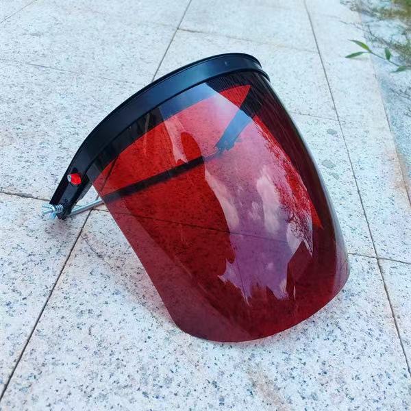 La nueva máscara de soldadura eléctrica ajustable con casco de seguridad, máscara de soldadura eléctrica especial, máscara de soldadura, protección UV y luz fuerte