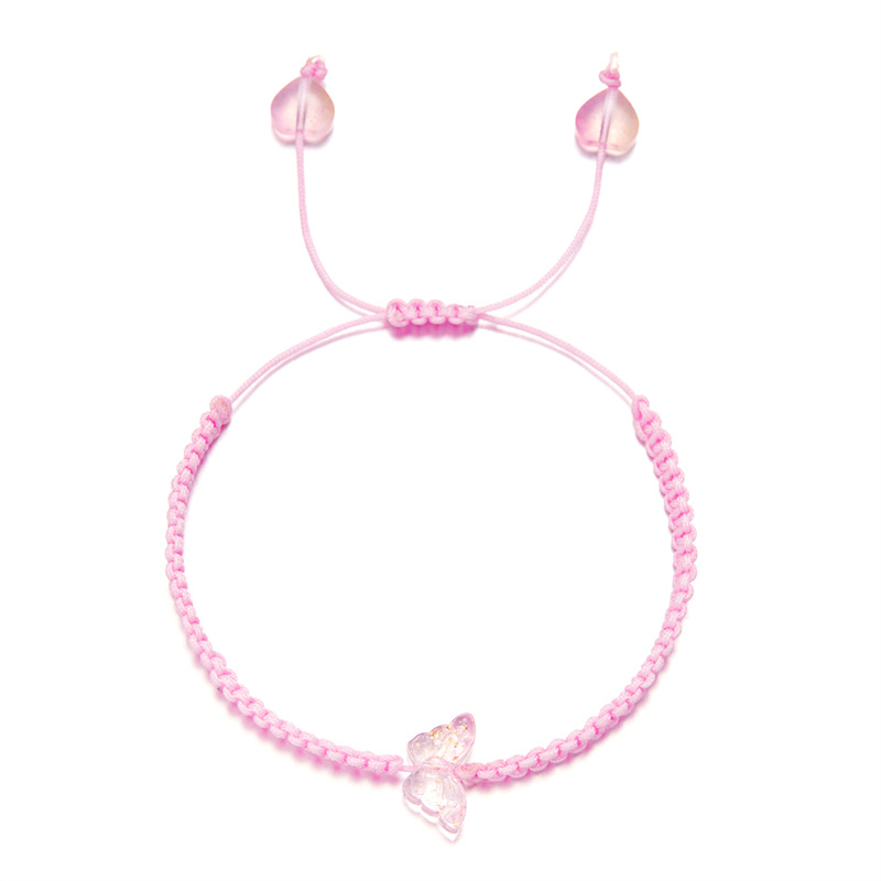 Estilo Simple Mariposa Resina Soga Enchapado Mujeres Pulseras De Cordón display picture 10