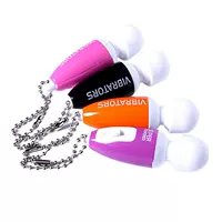 Mini AV Vibration Wand, ABS Micro Massager 50×25 mm, single-frequency battery-powered