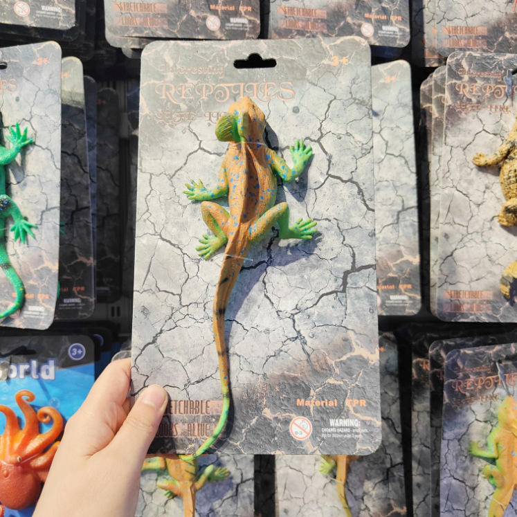 子供用シミュレーション両生類認知トカゲシミュレーションクロールソフトプラスチック動物モデルおもちゃカメレオン|undefined