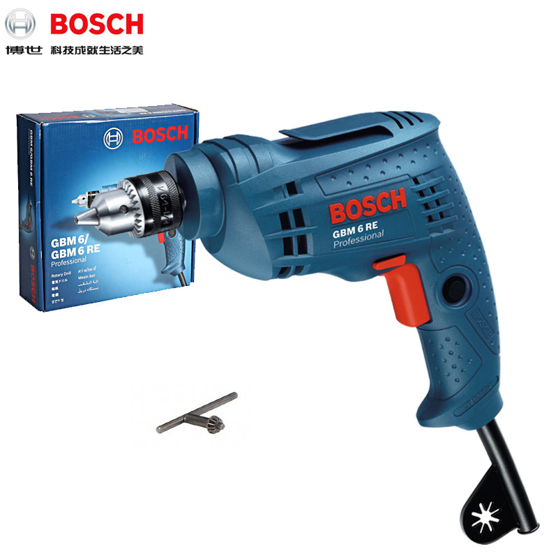BOSCH/博世手电钻GBM6多功能家用高速手枪钻350W大功率正反调速