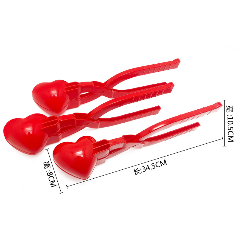 Gran clip de bola de nieve juguetes de nieve niños al aire libre artefacto pato de invierno clip de bola de nieve al por mayor transfronterizo