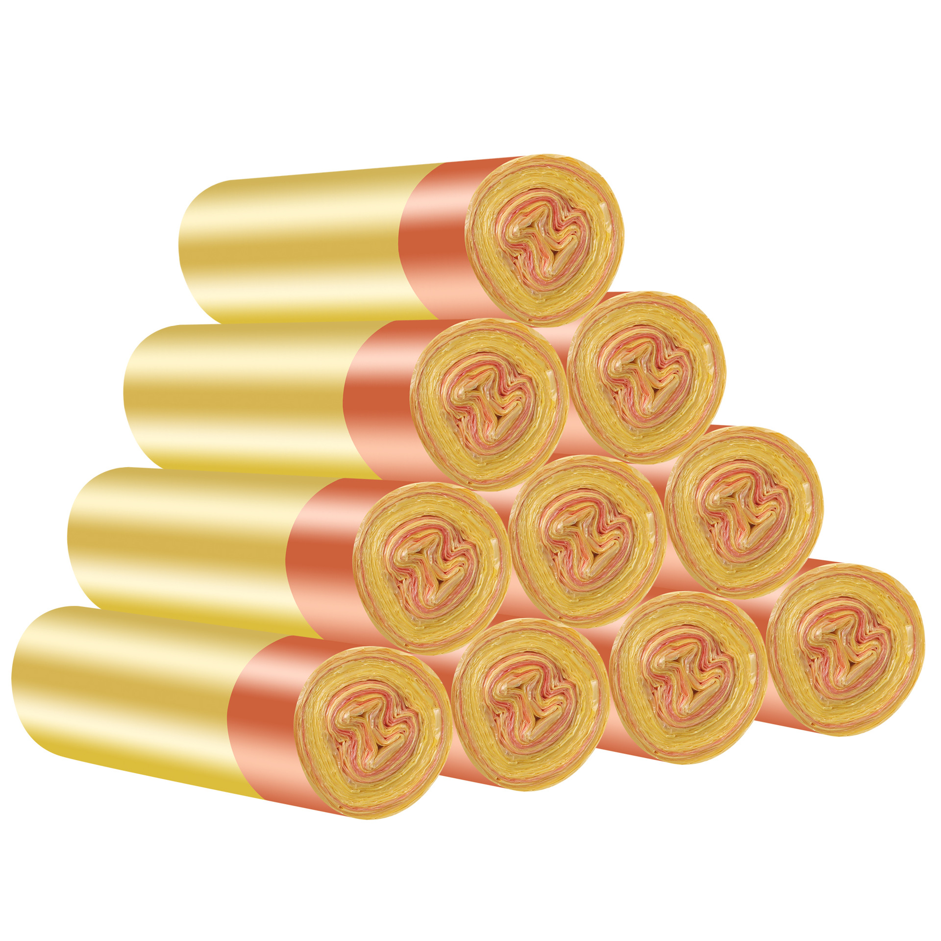 加厚手提式收口抽繩垃圾袋家用廚房45*50cm壹次性衛生間塑料pe袋