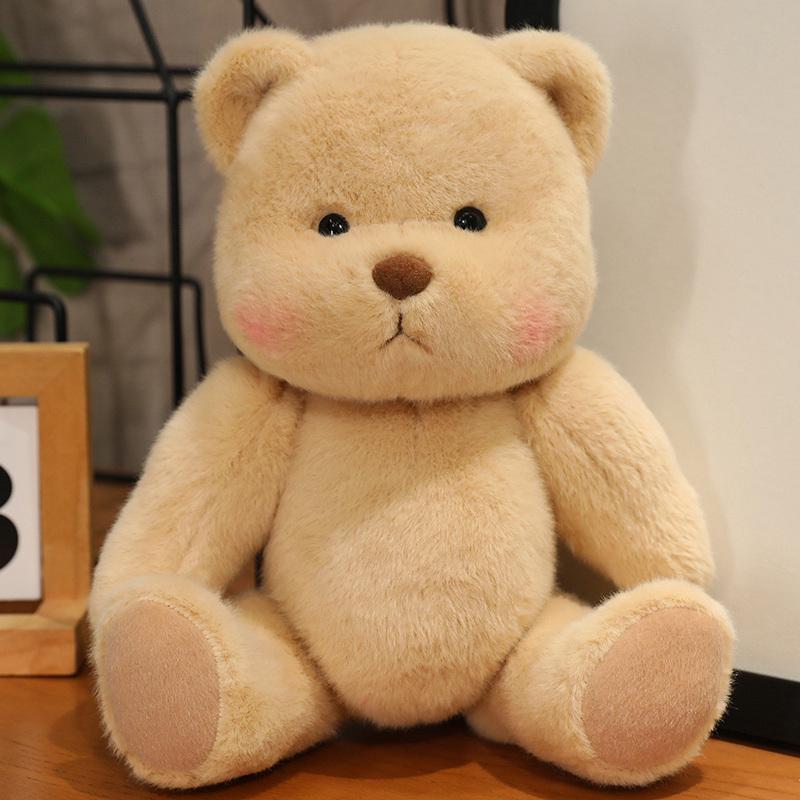 可爱萌毛衣关节熊360度旋转泰迪熊毛绒玩具公仔替换装娃娃礼物品