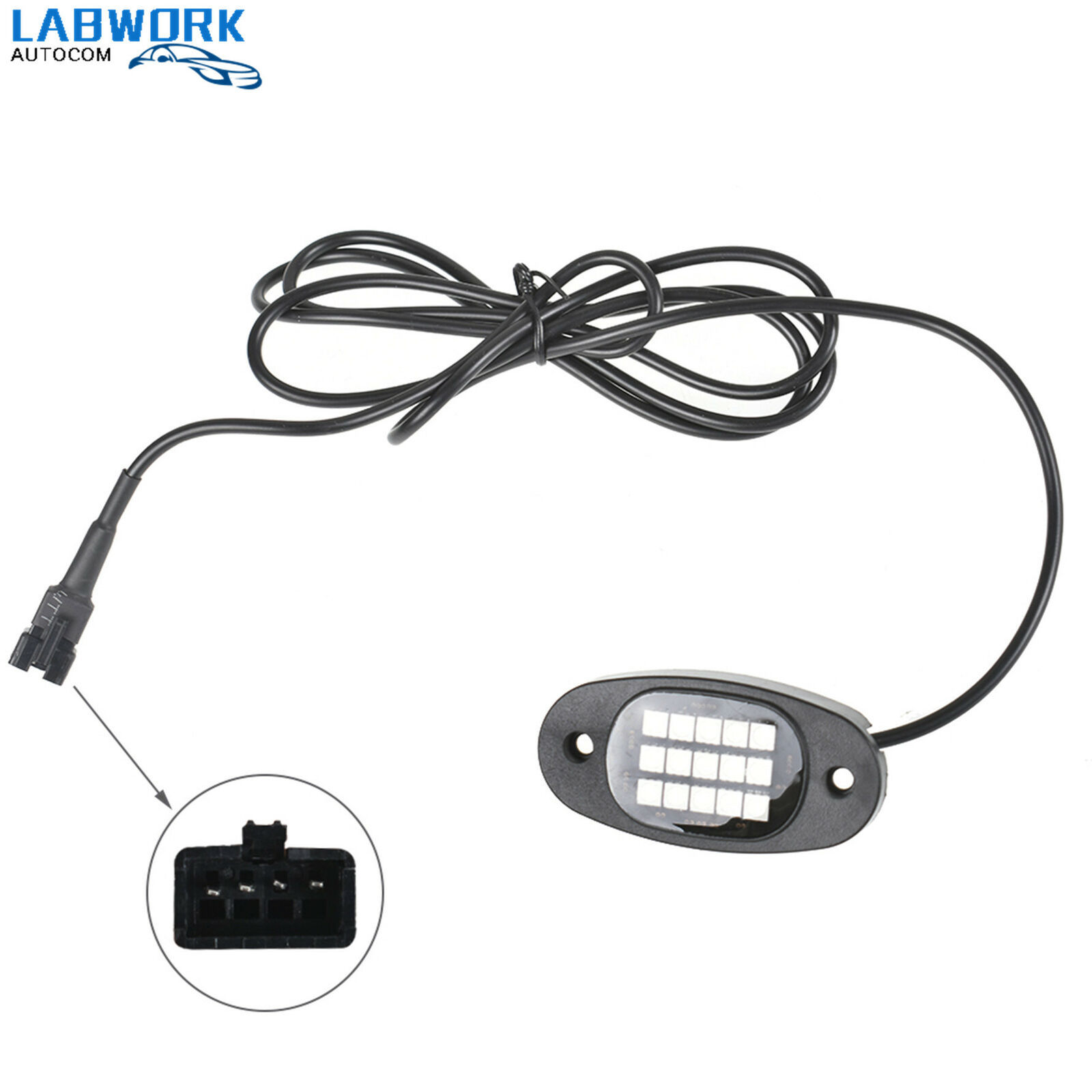Motorcycle LED Decorative Light One-Roll Diez RGB Remote Control / APP Motorcycle LED Decorative Light Rock Light Offroad image 5