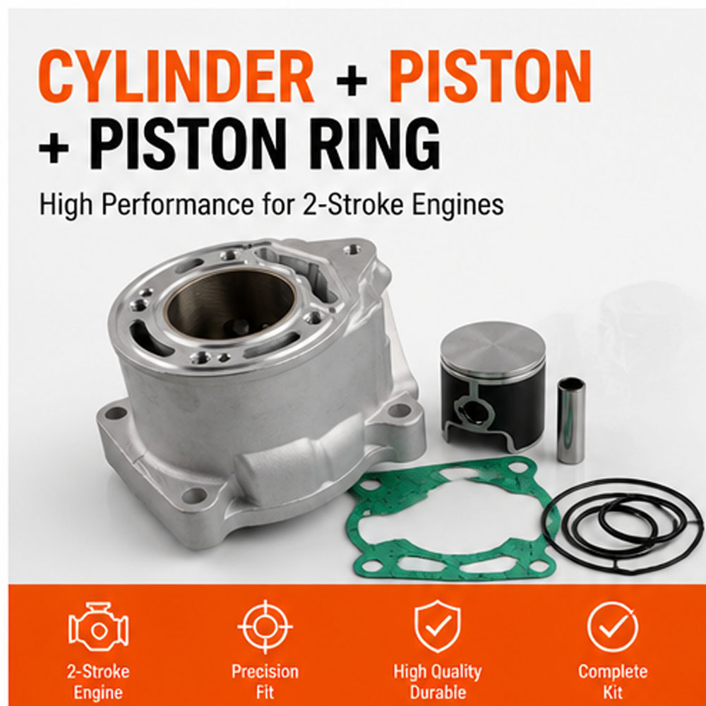 Suitable for KTM65 mid-cylinder SX XC SXS MC TC 65cc cylinder liner piston motorcycle parts