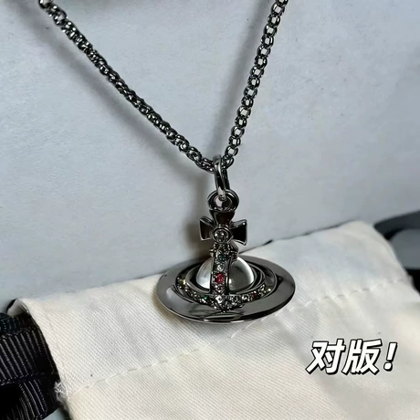 【对号入座】西太后orb中号全系列星球项链女立体土星锁骨链高版