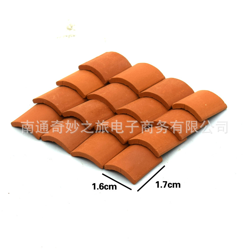 Ladrillo modelo niños hechos a mano DIY arena bandeja simulación edificio pequeña casa mini ladrillo micro paisaje bloques de construcción juguete