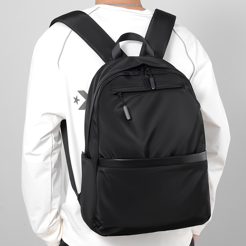 Simple Men's Lightweight Backpack, Men's Business Backpack, Versatile and Trendy, Large Capacity, Casual Travel Bag, Computer Bag Simple Men's Lightweight Backpack, Men's Business Backpack, Versatile and Trendy, Large Capacity, Casual Travel Bag, Computer Bag
