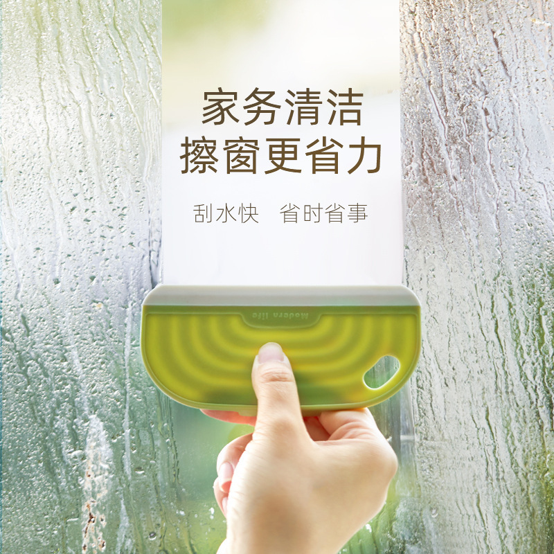 Mini Wiper Countertop Small Wiper Bathroom Glass Wiper Silicone Cleaning Tool Bathroom Sink Scraper