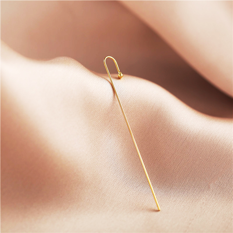 Simple Long Surround Earrings display picture 17